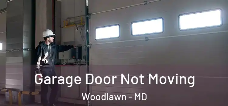  Garage Door Not Moving Woodlawn - MD
